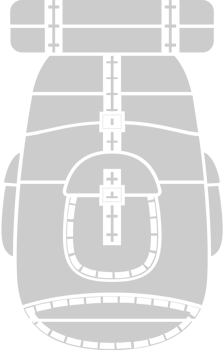 Scout equipment back pack vector