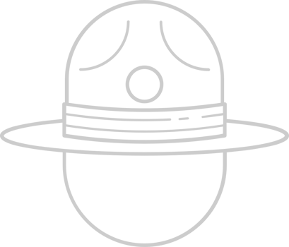 Scout gear hat vector