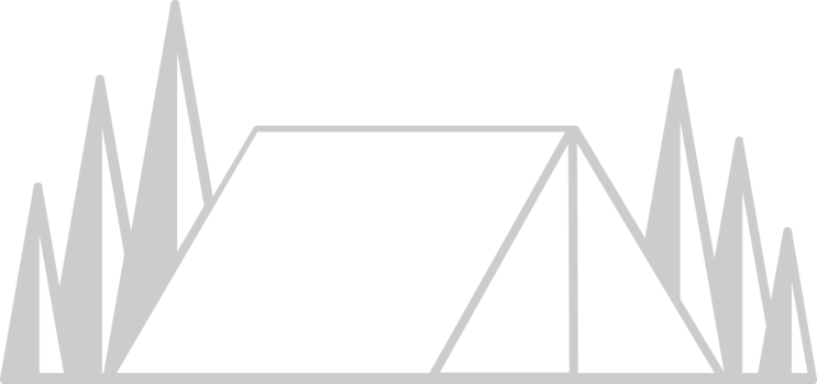 Scout equipment tent vector
