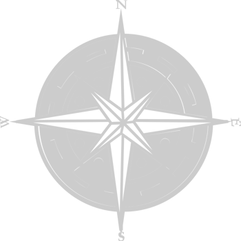 Scout equipment compass vector