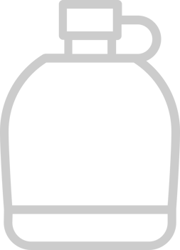 Scout equipment bottle drink vector