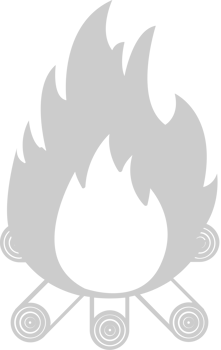 Scout bon fire vector