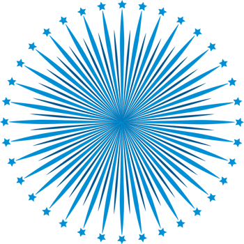 Fireworks vector