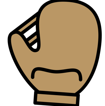 Baseball Mitt vector