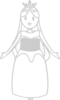 Disney cute princess  vector