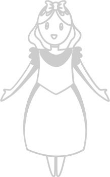 Disney cute princess  vector