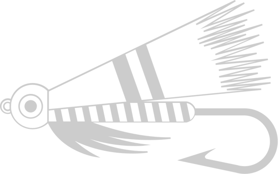 Fly fishing Hook vector