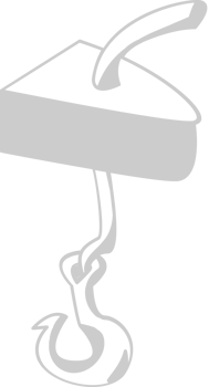 Hook fishing vector