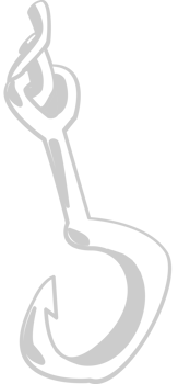 Hook fishing vector