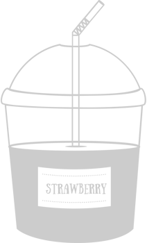 Juice strawberry vector