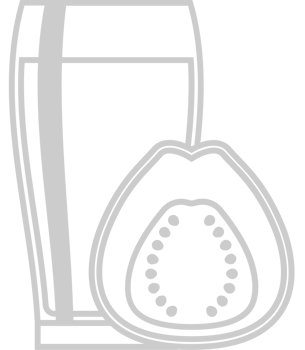 Juice guava vector