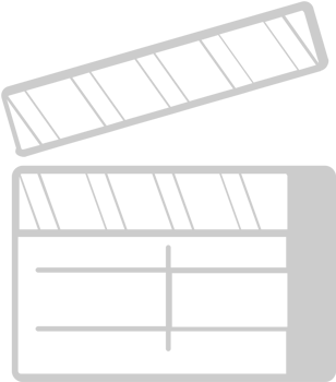 Movie clapper board vector