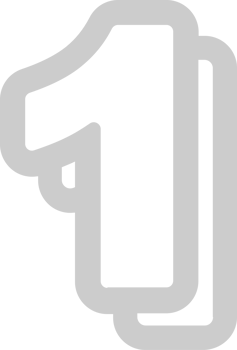 Number 1 vector