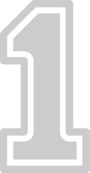 Number 1 vector