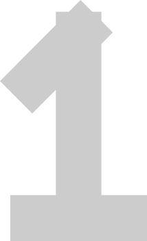 Number 1 vector