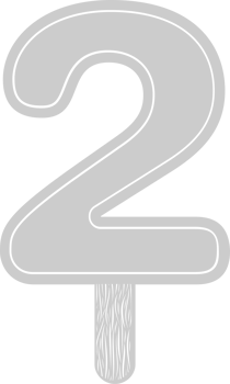 Number 2 vector