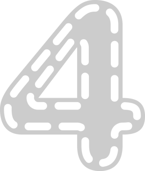 Number 4 vector
