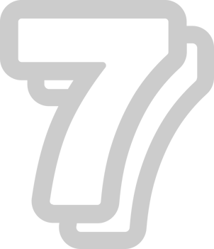 Number 7 vector