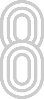 Number 8 vector