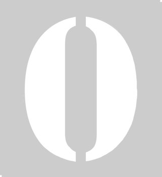 Number 0 vector