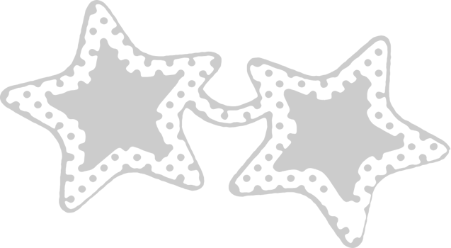 Sunglasses unique star vector