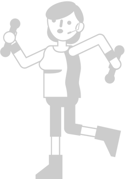 Workout female vector