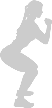 Workout female vector
