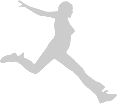 Workout female vector