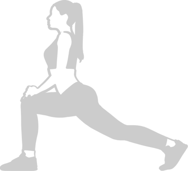 Workout female  vector