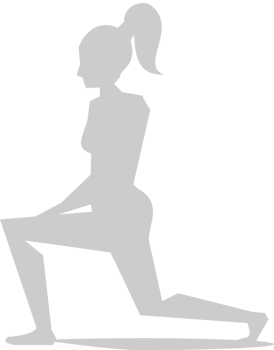 Workout female  vector