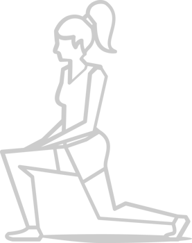 Workout female  vector