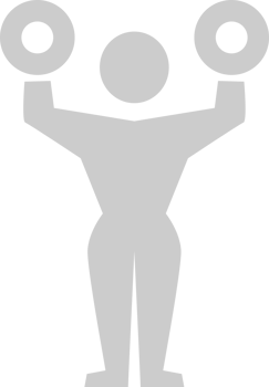 Workout pictogram icon vector