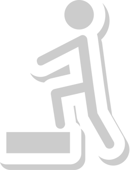 Workout pictogram icon vector