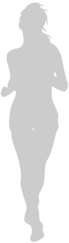 Workout jogging vector