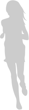Workout jogging vector