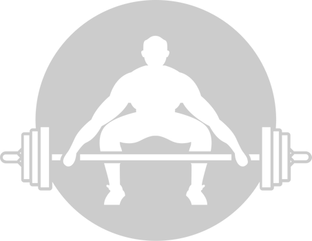 Workout lift dumbell vector