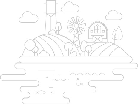 Farm Landscape vector