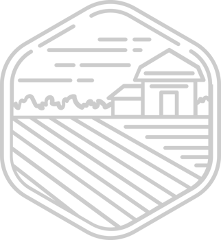 Farm badge vector