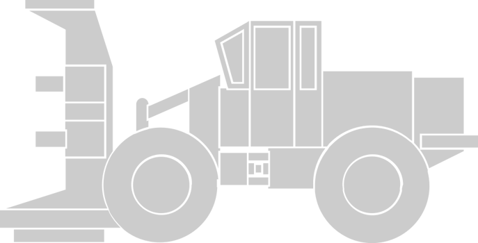Farm equipment heavy machinery vector