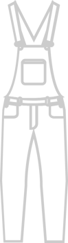 Farmer overall vector