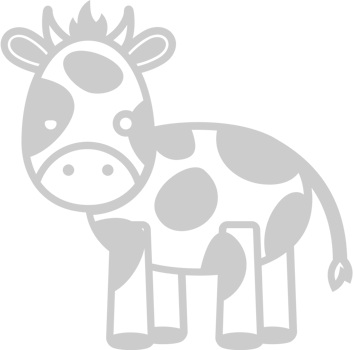 Farm animal cow vector