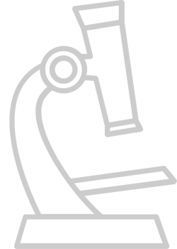 Biology microscope vector