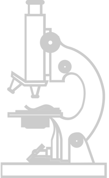 Biology microscope vector
