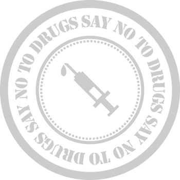 Stamp say no to drug vector