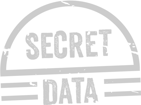 Stamp top secret vector