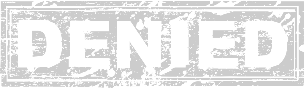 Stamp denied vector