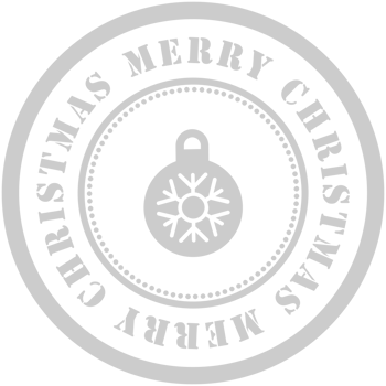 Stamp christmas vector
