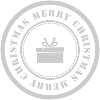 Stamp christmas vector