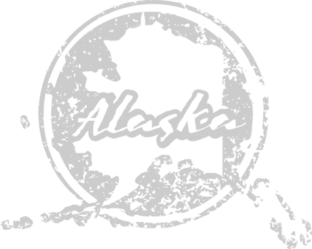 Stamp USA Alaska vector