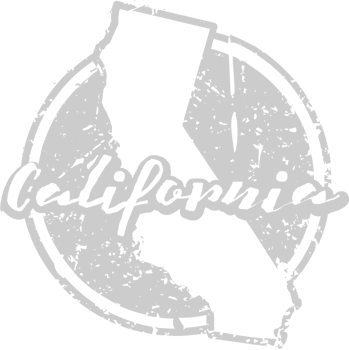 Stamp USA california vector